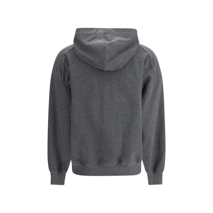 Brunello Cucinelli Gray Cotton Sweatshirt