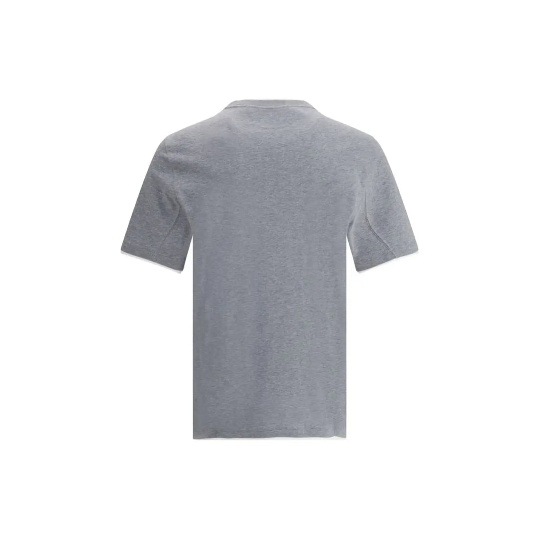 Brunello Cucinelli Gray Cotton T-shirt