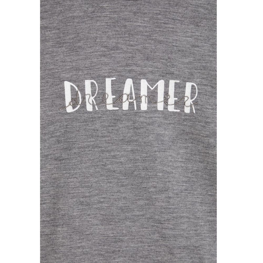 Brunello Cucinelli - Gray Elastane T-Shirt