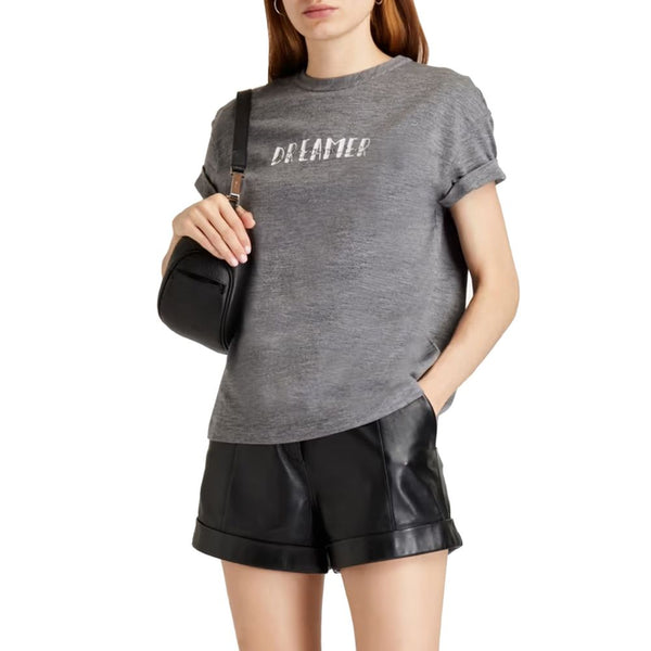 Brunello Cucinelli - Gray Elastane T-Shirt