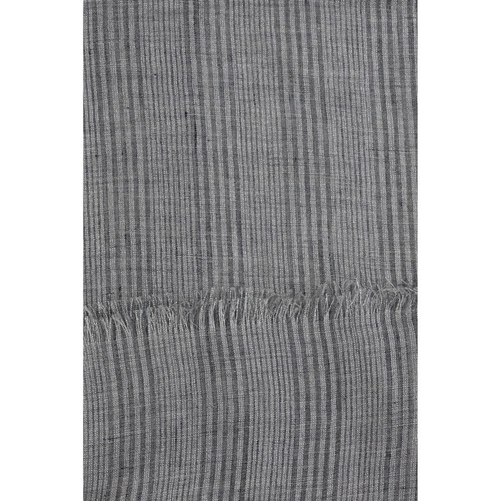 Brunello Cucinelli Gray Linen Scarf