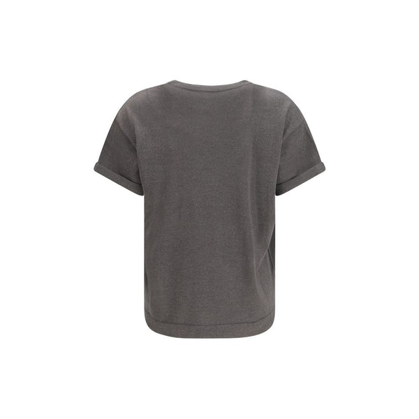 Brunello Cucinelli - Gray Nylon T-Shirt