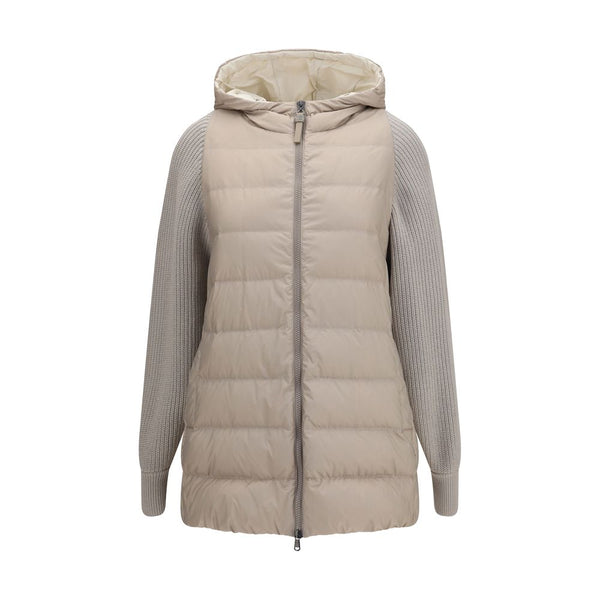 Brunello Cucinelli Coats & Jackets - Gray Polyester Full-Length Jacket