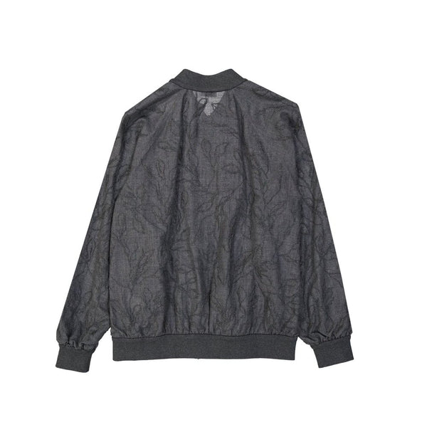 Brunello Cucinelli Bomber Jackets - Gray Virgin Wool
