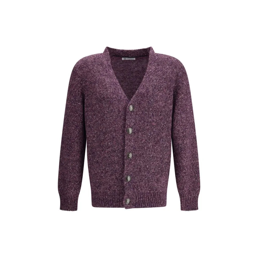 Brunello Cucinelli Multicolor Alpaca Vicugna Pacos Cardigan