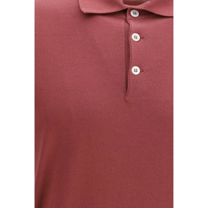 Brunello Cucinelli Multicolor Cotton Polo Shirt