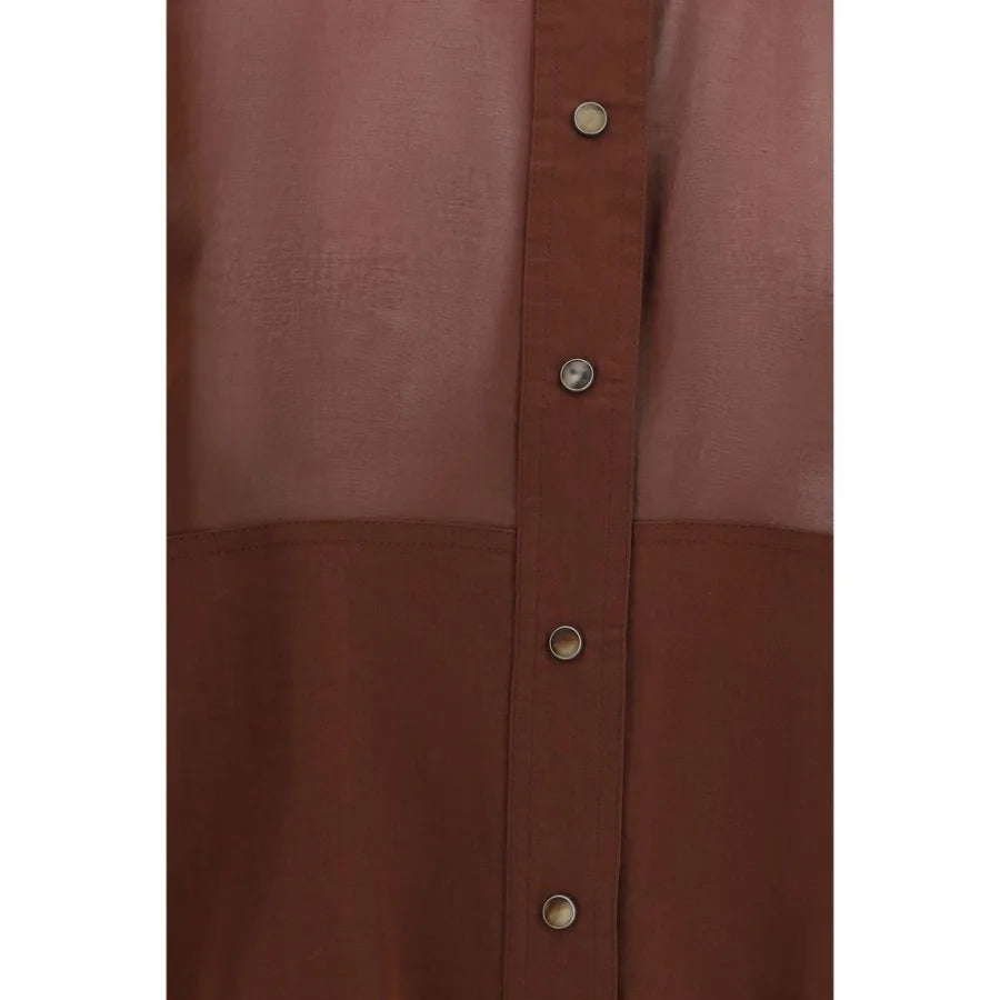 Brunello Cucinelli Multicolor Cotton Shell Jacket