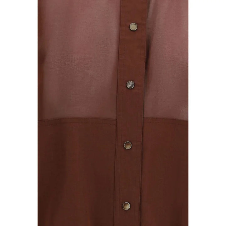 Brunello Cucinelli Multicolor Cotton Shell Jacket