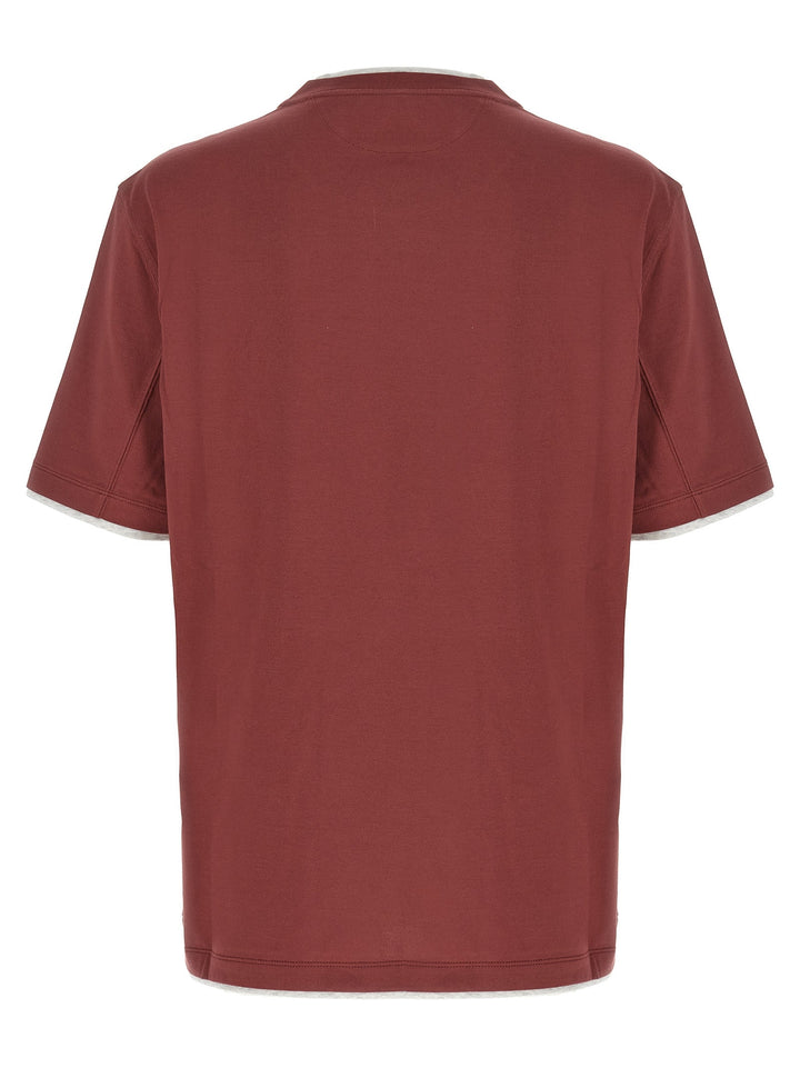 Brunello Cucinelli Multicolor Cotton T-shirt