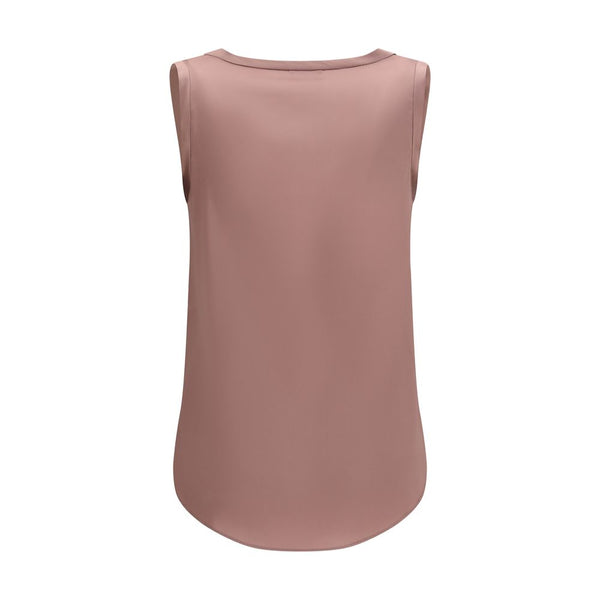 Brunello Cucinelli Tank Tops - Multicolor Silk Shirt