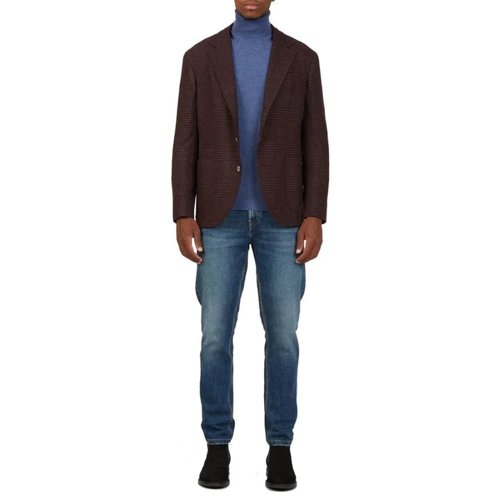Brunello Cucinelli Multicolor Wool Coat