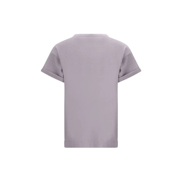 Brunello Cucinelli Purple Nylon T-Shirt