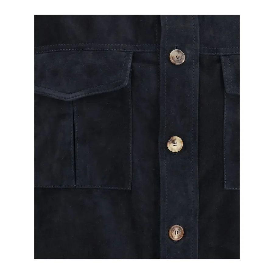Brunello Cucinelli Suede leather shirt Jacket