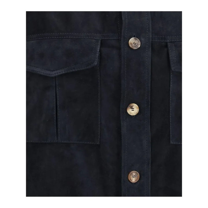 Brunello Cucinelli Suede leather shirt Jacket