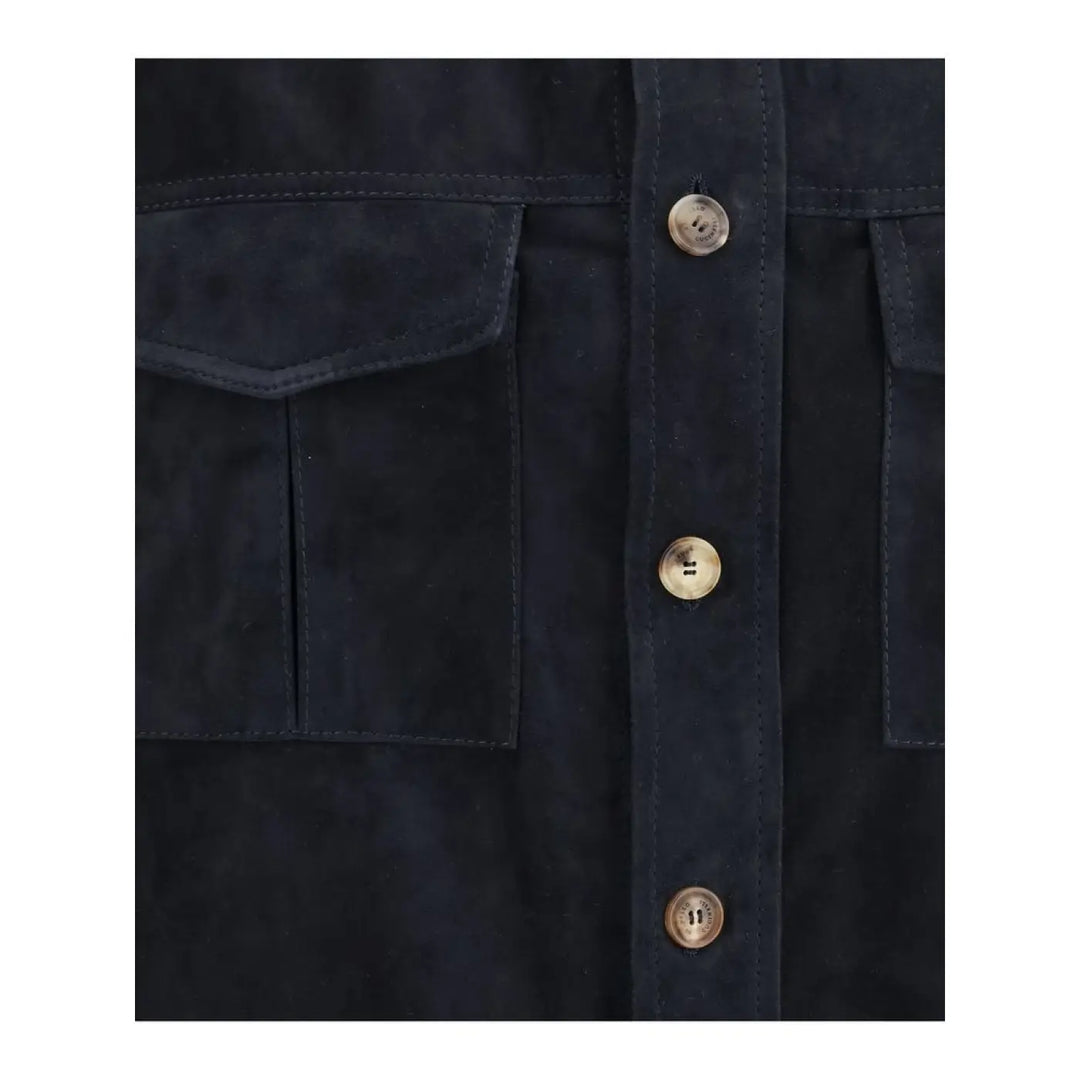 Brunello Cucinelli Suede leather shirt Jacket