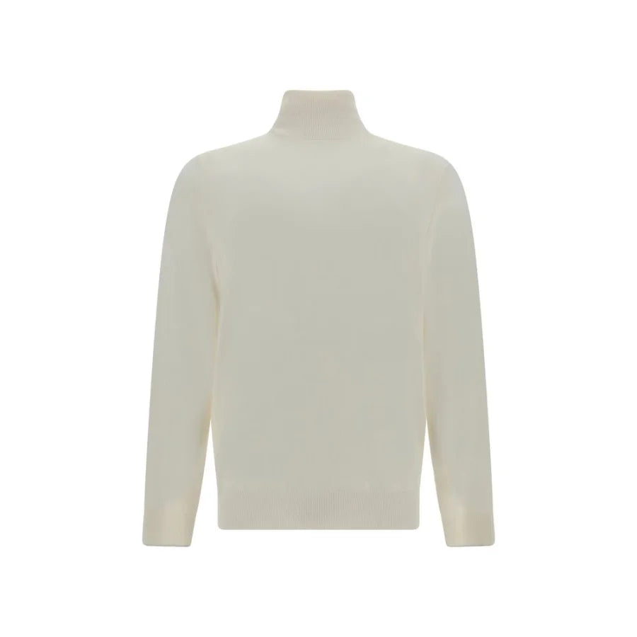 Brunello Cucinelli White Cashmere Sweater