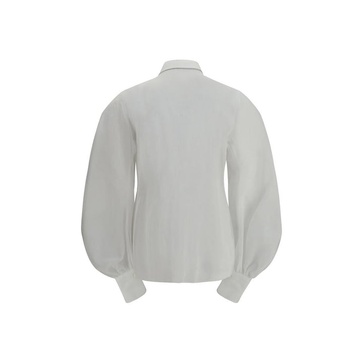 Brunello Cucinelli Blouses - Women’s White Cotton Blouse
