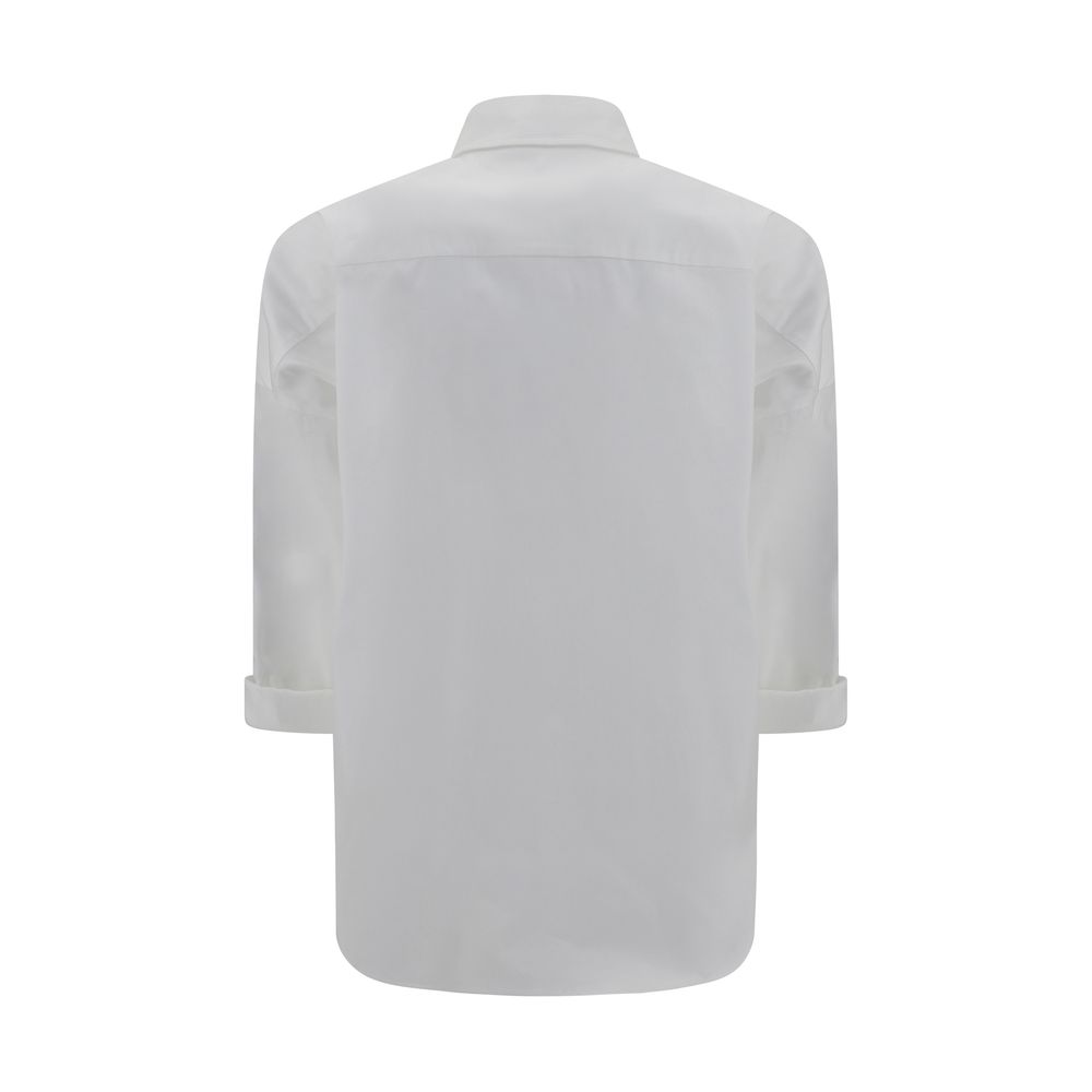 Brunello Cucinelli Shirts - White Cotton Dress Shirt