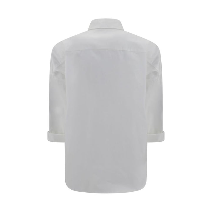 Brunello Cucinelli Shirts - White Cotton Dress Shirt