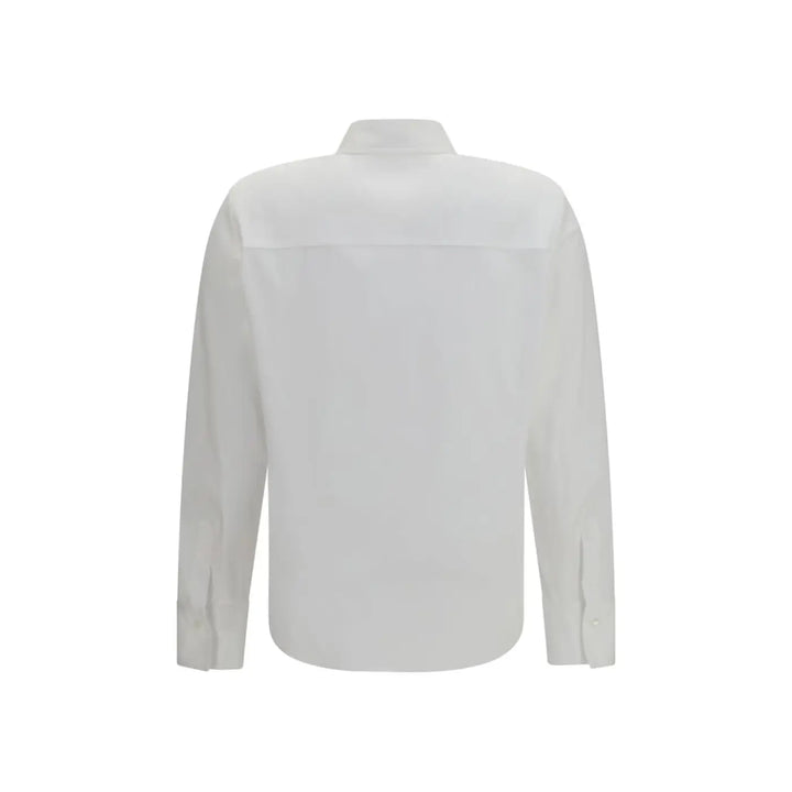 Brunello Cucinelli White Cotton Dress Shirt