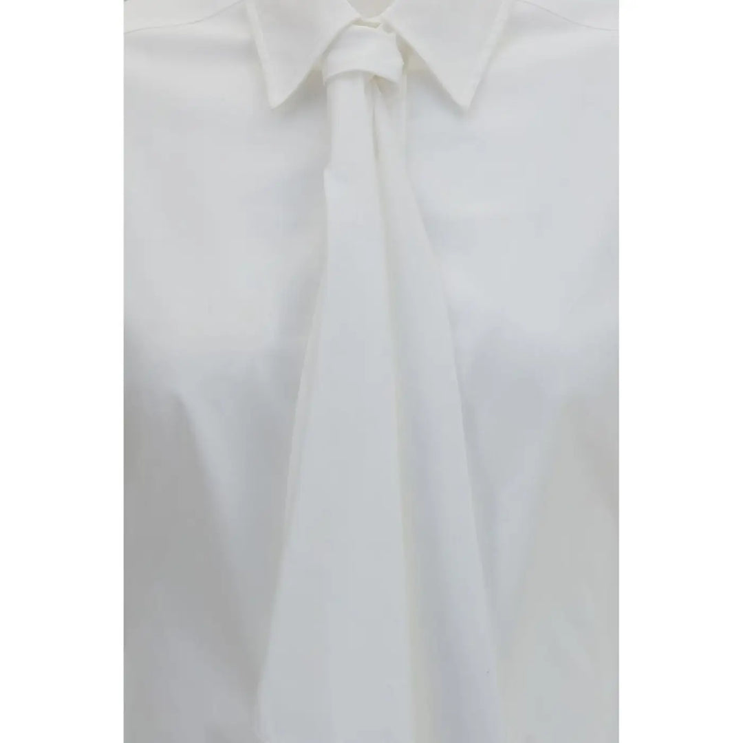 Brunello Cucinelli White Cotton Dress Shirt