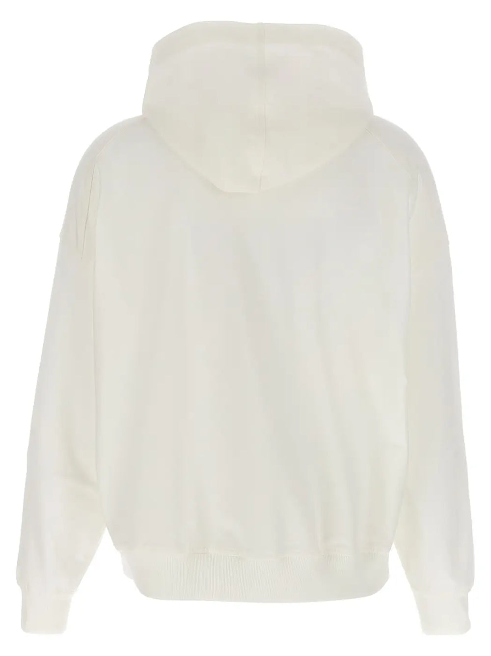 Brunello Cucinelli White Cotton Hoodie