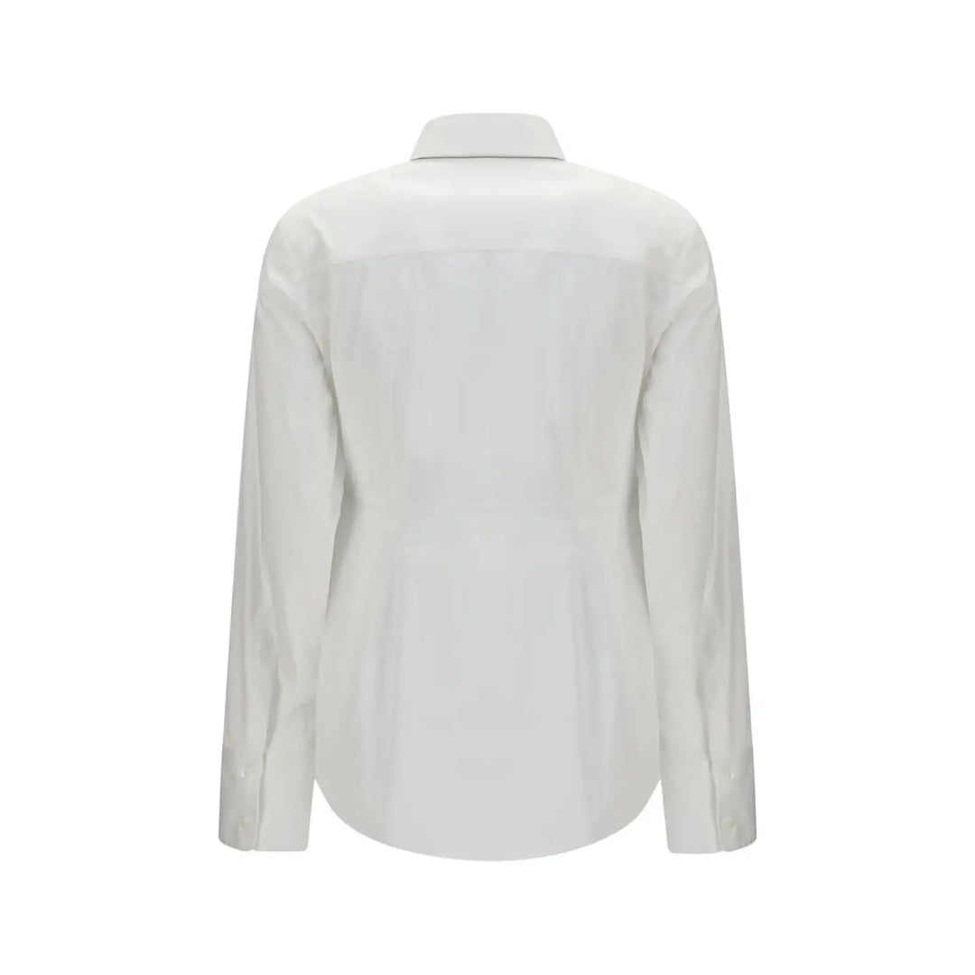 Brunello Cucinelli White Cotton Shirt