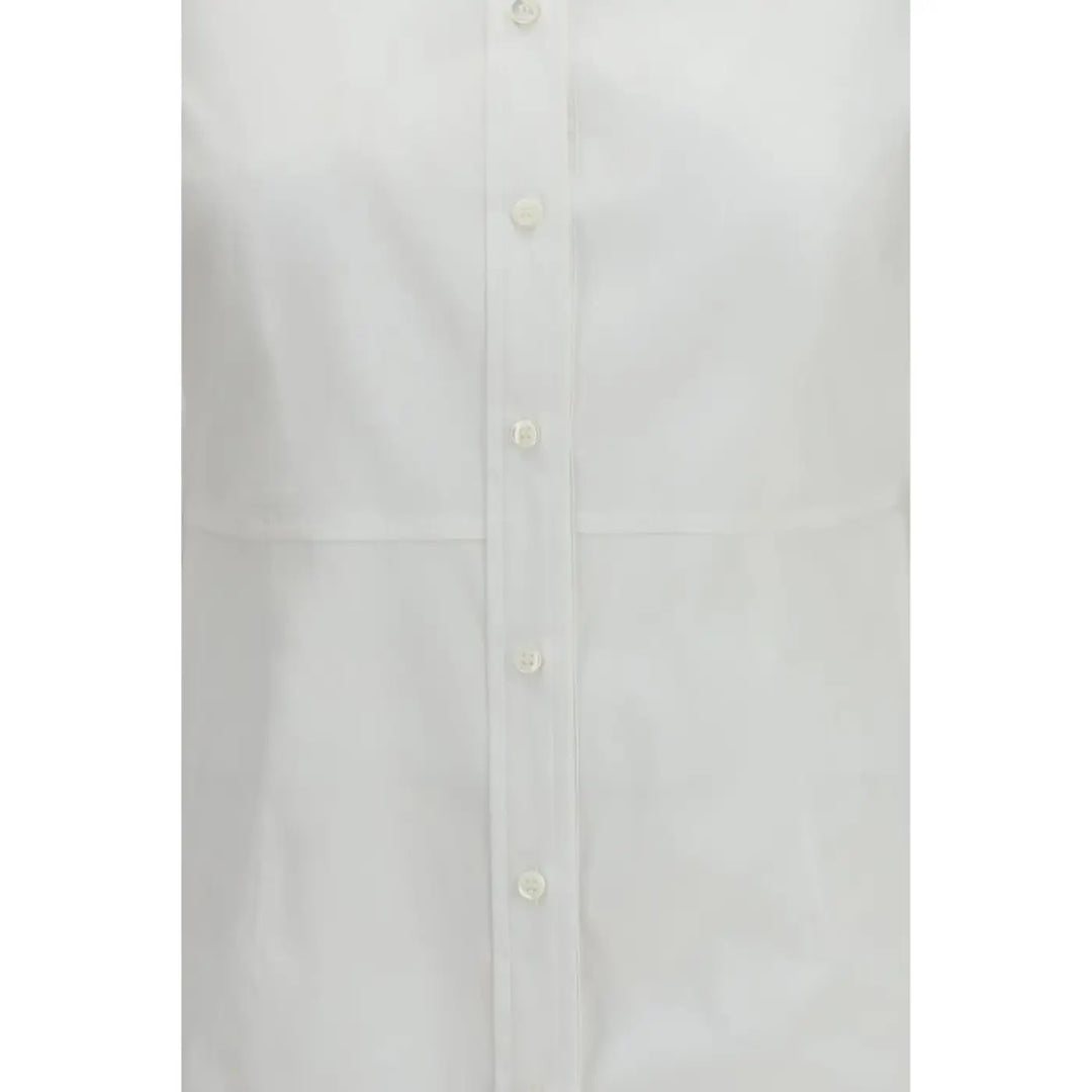 Brunello Cucinelli White Cotton Shirt