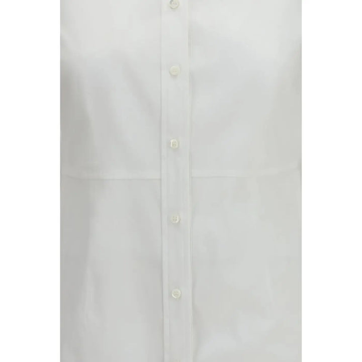 Brunello Cucinelli White Cotton Shirt