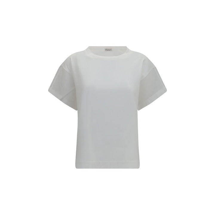 Brunello Cucinelli - White Cotton T-Shirt