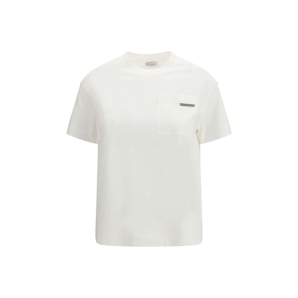 Brunello Cucinelli - White Cotton T-Shirt