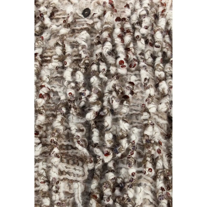 Brunello Cucinelli White Mohair Cardigan