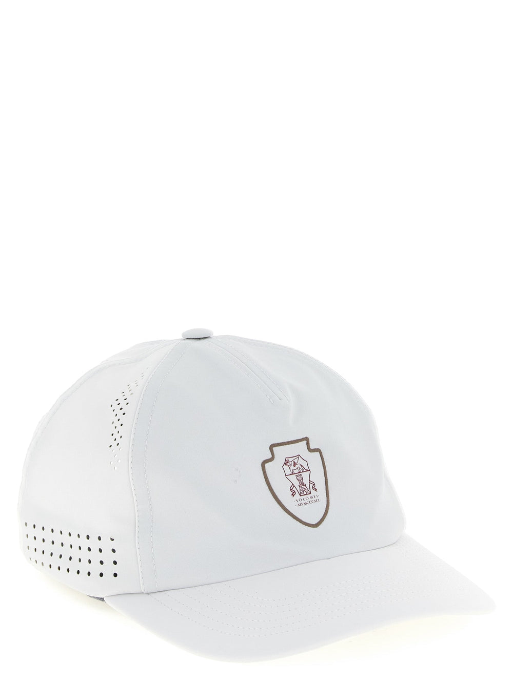 Brunello Cucinelli White Nylon Cap (baseball Hat)