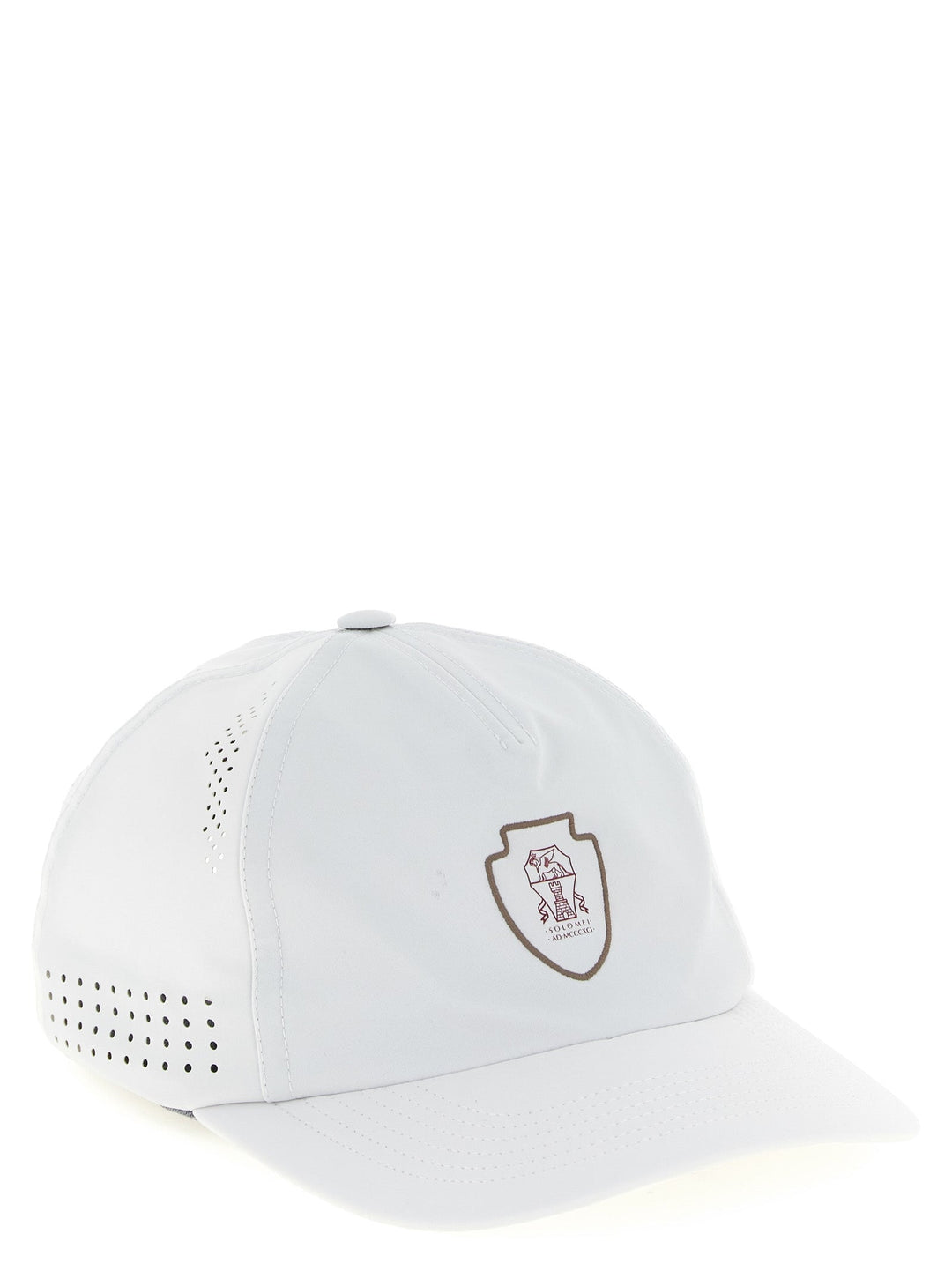 Brunello Cucinelli White Nylon Cap (baseball Hat)