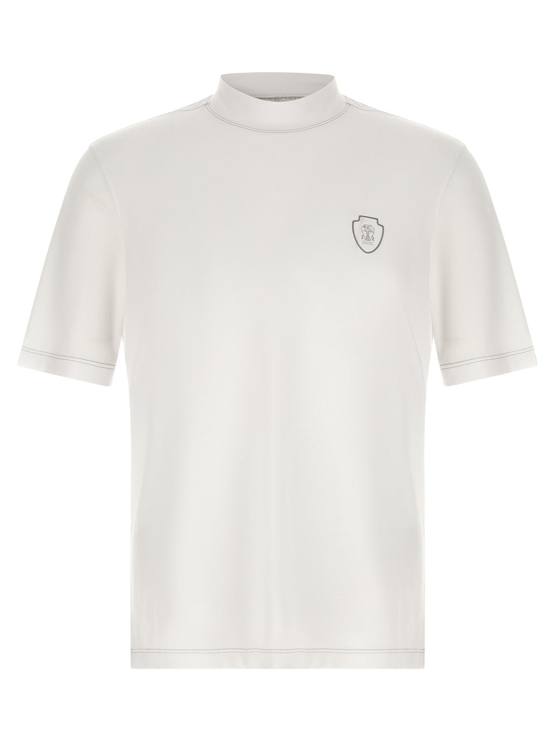 Brunello Cucinelli White Polyamide T-shirt
