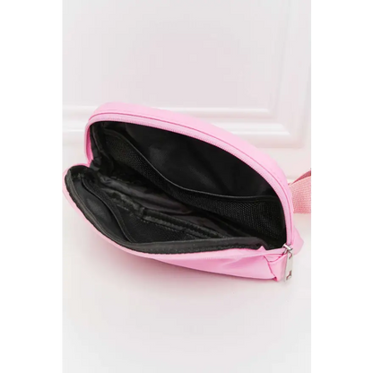 Trendy Buckle Zip Closure Fanny Pack for Fashionable Essentials Bags Crossbody Trendsi