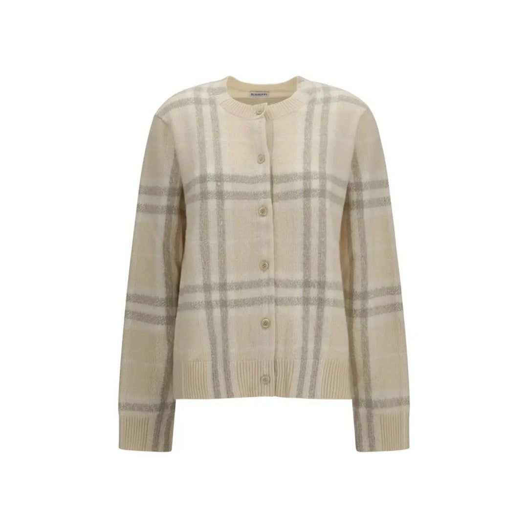 Burberry Beige Cashmere Cardigan