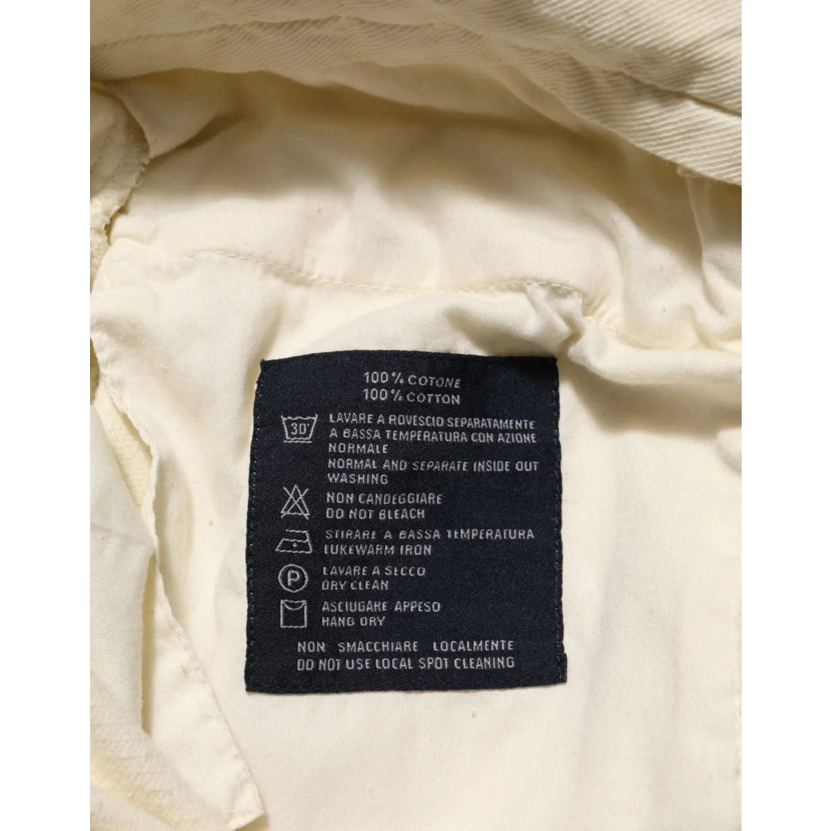 Burberry Beige Corduroy Cotton Trousers for Men