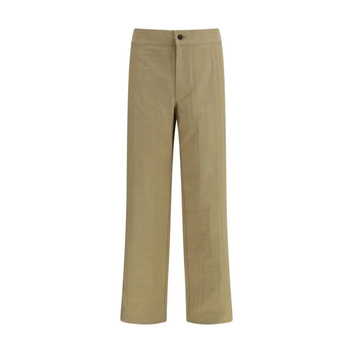 Burberry Beige Cotton Casual Pants
