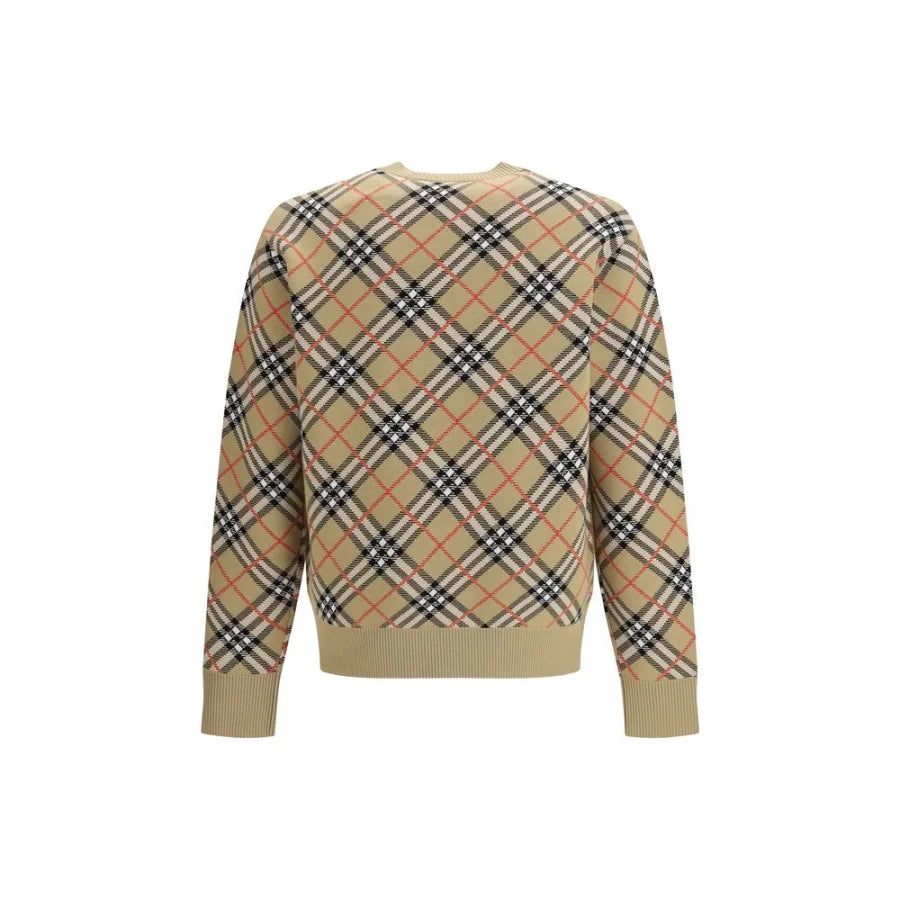 Burberry Beige Cotton Sweatshirt