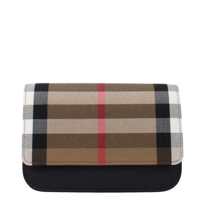 Burberry Beige Fabric Clutch Bag