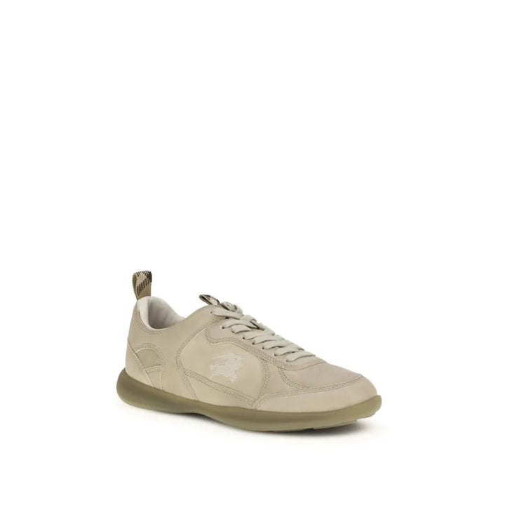 Burberry Beige Lamb Ovis Aries Athletic Sneakers