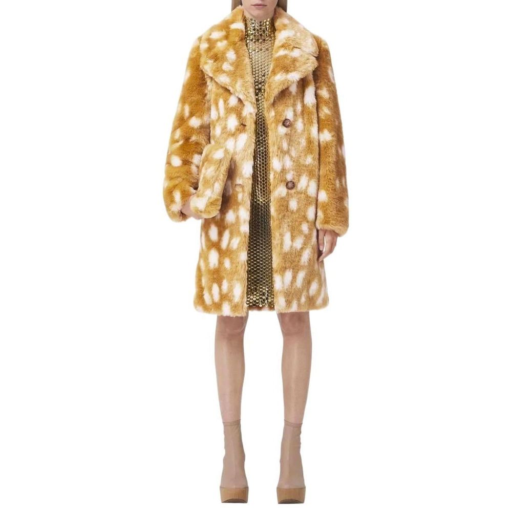 Burberry Overcoats - Beige Lambskin Coat