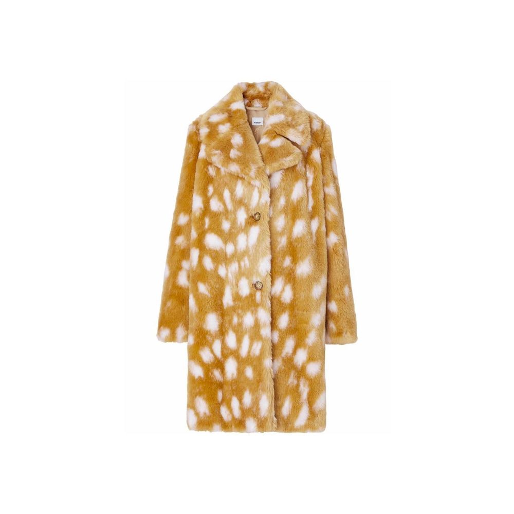 Burberry Overcoats - Beige Lambskin Coat