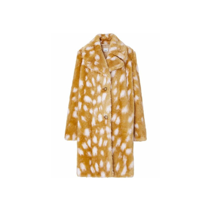 Burberry Overcoats - Beige Lambskin Coat