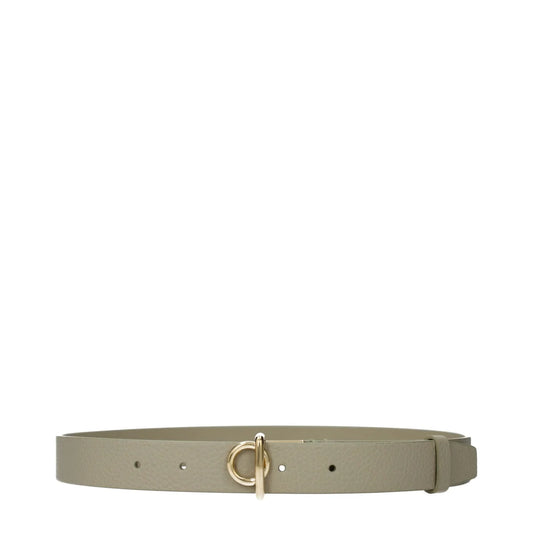 Burberry Beige Leather Belt Code F84180 Luxury Style