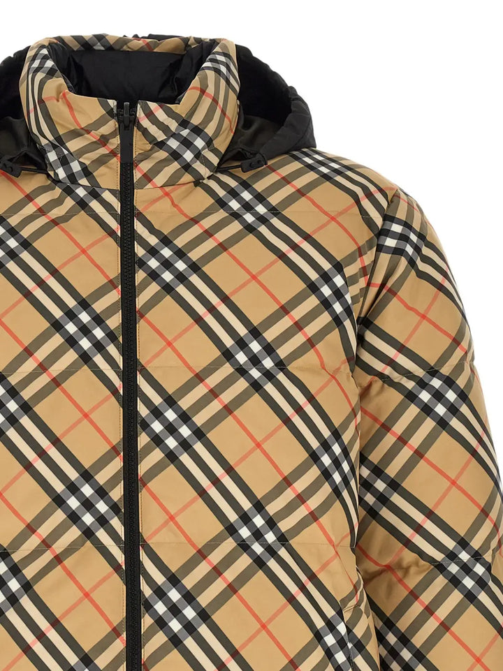 Men’s Burberry Beige Polyester Shell Jacket