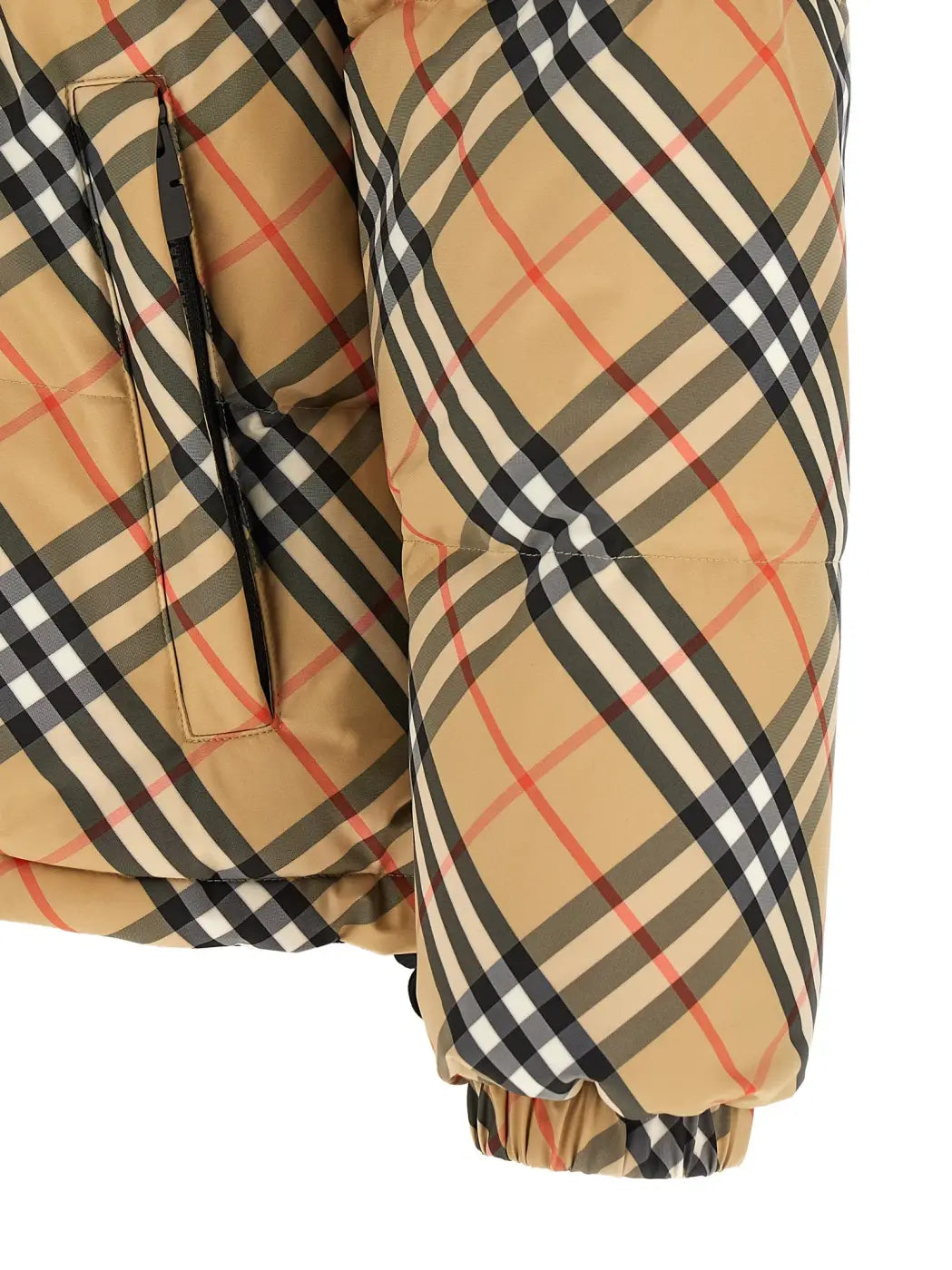 Men’s Burberry Beige Polyester Shell Jacket