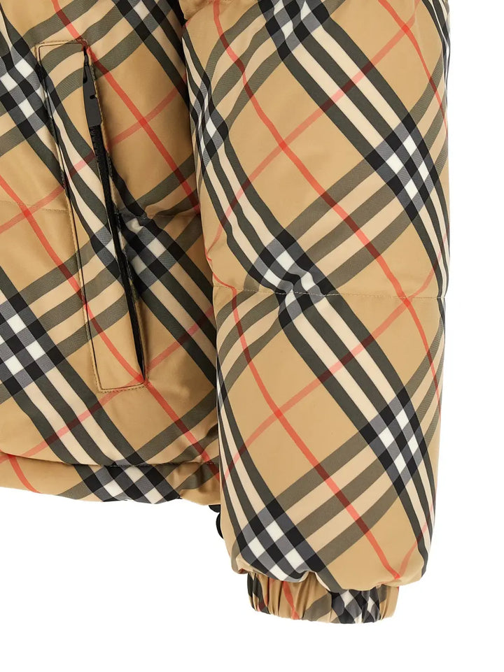 Men’s Burberry Beige Polyester Shell Jacket
