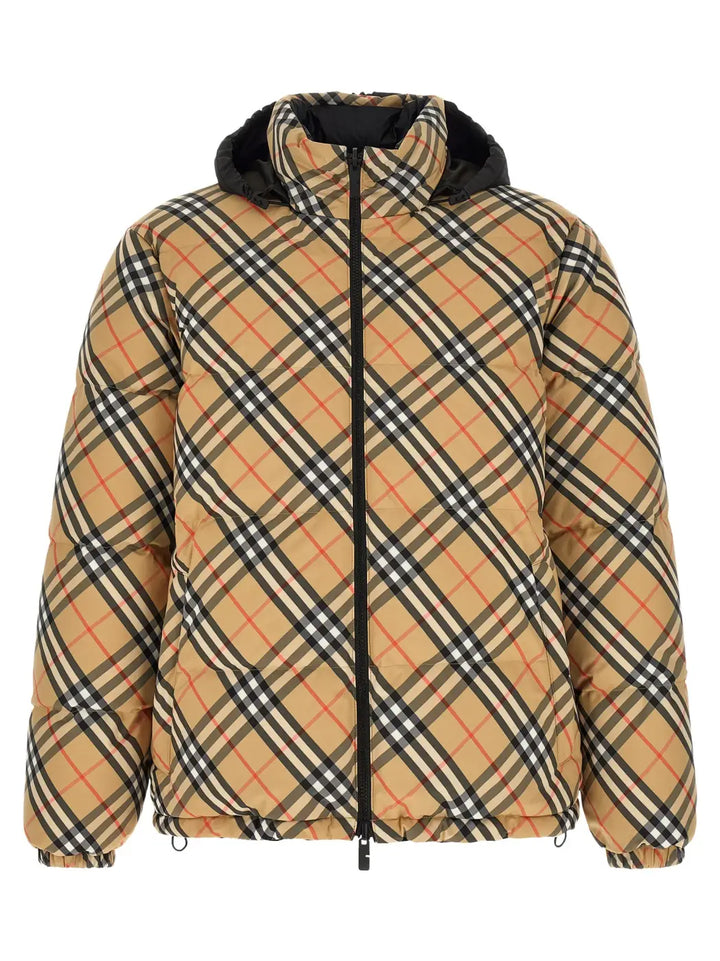 Men’s Burberry Beige Polyester Shell Jacket